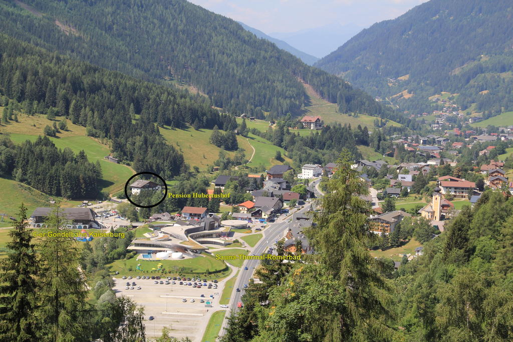 Hotel Pension Hubertushof Beim Roemerbad Bad Kleinkirchheim Zewnętrze zdjęcie